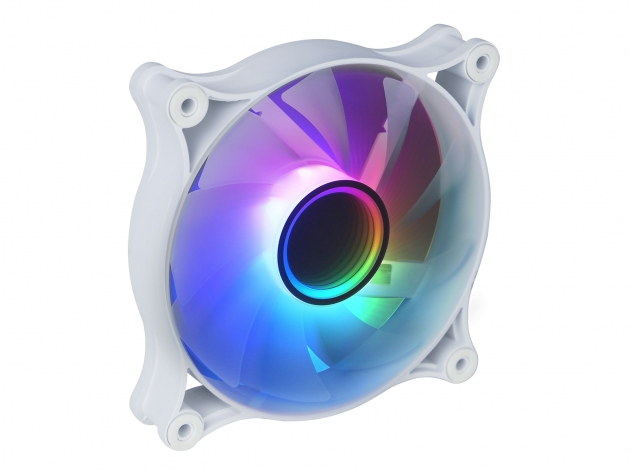 PACK FAN RAIDMAX X-AIR NV-X120FWDC4 WHITE ARGB